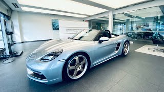 The 2022 Porsche 718 Boxster GTS 40 25 Years  1 of 1250 units  Porsche Exclusive Manufaktur [upl. by Silvie]