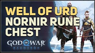 Well of Urd Nornir Rune Chest God of War Ragnarok [upl. by Seltzer]