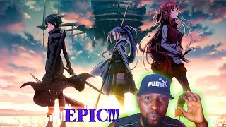 Sword Art Online Progressive Swordland  EPIC VERSION reaction [upl. by Noroj]