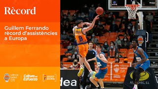 ⭐ RÉCORD  Guillem Ferrando 13 asistencias vs ratiopharm Ulm J18 7DAYS EuroCup [upl. by Kermy850]