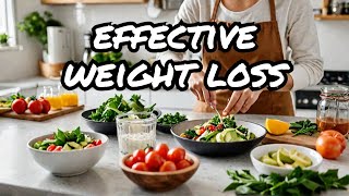 1600 Calorie Meal Plan for Effective Weight loss [upl. by Nedry]