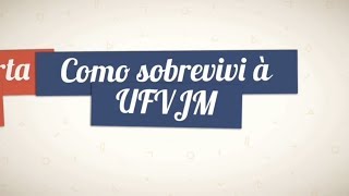 Como sobrevivi à UFVJM [upl. by Anrapa]