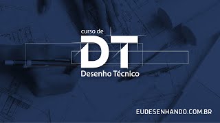 Curso de Desenho Técnico  Aula 7  Perspectiva isométrica peça arredondada Cilindro [upl. by Ajidahk]