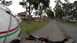 Sarimbum Camp on Honda FMX650 [upl. by Allets]