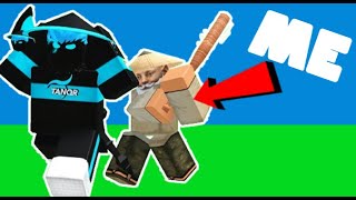 I Killed TANQR In ROBLOX BEDWARS [upl. by Llerod426]