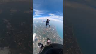 3 way sit fly adventuresports freefly skydive [upl. by Odiug]