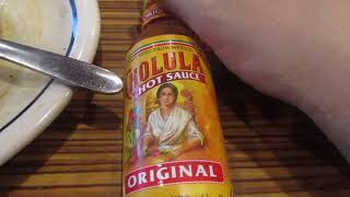 Cholula Hot Sauce Reviewed At IHOP [upl. by Ennylhsa]