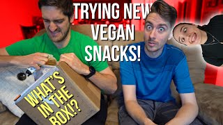 Vegan Snack Box Swap Collab With Vegan Bodega Cat [upl. by Eamon]