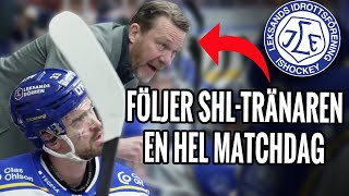 Följer Leksands tränare en hel matchdag [upl. by Siol]