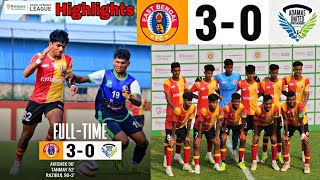 RFDL💥East Bengal FC vs Adamas United🔥Full Match Highlights All Goal 3  0 ❤️💛 [upl. by Eizus577]