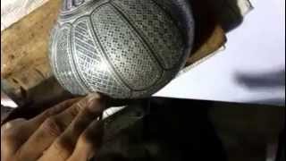 making of Bidri Jewellery handcraft in india [upl. by Rozella]