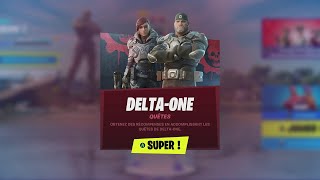 Quêtes de DeltaOne Guide Gears of War défis  Fortnite Battle Royale [upl. by Aruabea851]