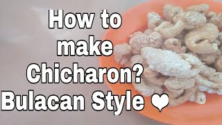 How to make Chicharon  Bulacan Style ❤  Michelles Vlog [upl. by Cullin]