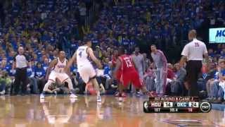 HD Rockets vs Thunder  Game 1  NBA 2013 playoffs Round 1 [upl. by Madson]