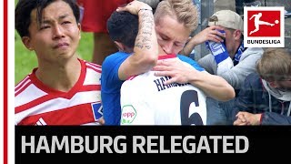 A Sad Day in Hamburg  Relegated For First Time in Bundesliga History [upl. by Sirronal]