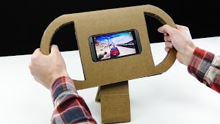 How to Make a Gaming Steering Wheel for Any Smartphone or Tablet [upl. by Kristian]