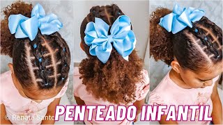 IDEIAS de CABELO PARA IR À ESCOLA  PENTEADOS FÁCEIS para a VOLTA ÀS AULAS acessórios dicas etc [upl. by Nivan304]