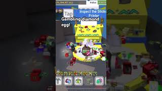 Putting a diamond egg in Sticker machine Bss beeswarmsimulator [upl. by Philemon923]