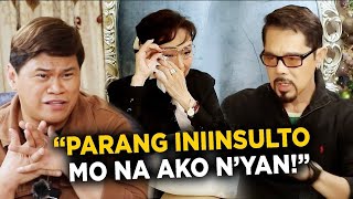 Boyet de Leon naoffend sa tanong ko Vilma Santos naiyak  Ogie Diaz [upl. by Ttoile]