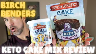 Birch Benders Keto GlutenFree Cake Mix and Frosting Review [upl. by Spiros]