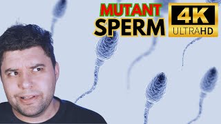 MUTANT SPERM under the microscope looks strange [upl. by Craig]