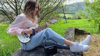 Simona Sansovini  Blackstar CarryOn travel Guitar [upl. by Natanoy]