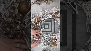 How to Make an Easy Christmas Wreath with Hobby Lobby amp Julies Wreath Boutique [upl. by Benilda]