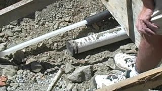 How to Install Plumbing in a Slab Foundation [upl. by Hayarahs]