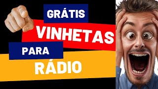 Pacote de Vinhetas grátis para rádio para você baixar gratuitamente Vinhetas Prontas [upl. by Benco]