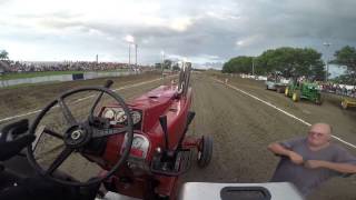 466c Hot Farm Pulling Tractor 2015 Britt Peiffer Washington Iowa [upl. by Ibson644]