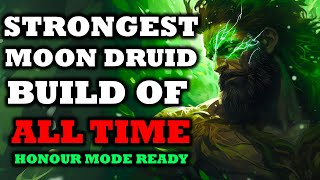 Absolute SAVAGE Moon Druid Build In Baldurs Gate 3 Honour Mode DESTRUCTION Full Level 112 Guide [upl. by Hcaz]