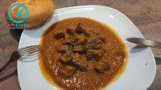 Rindergulasch selber machen I einfach und lecker I ganze Familie I Goulash RecipeENG Sub I 31 [upl. by Dnalrag]