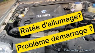 Problème démarrage Bougies mortes ou autres causes changer bougies dallumage VW Polo [upl. by Seem16]