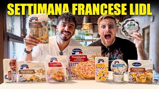 PROVIAMO TUTTO IL CIBO DELLA SETTIMANA FRANCESE DEL SUPERMERCATO LIDL  ABBIAMO TROVATO LE LUMACHE [upl. by Eanad]