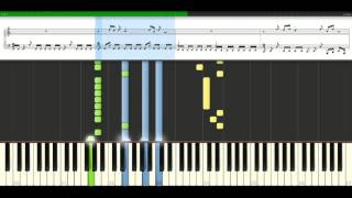 Daft Punk  Veridis quo Piano Tutorial Synthesia [upl. by Hannasus205]