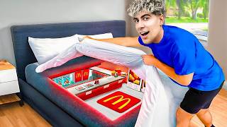 CONSTRUÍ UN MCDONALDS EN MI HABITACION [upl. by Aynotak]