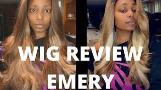 WIG REVIEW 2 FOR 1 EMERY💜💜 [upl. by Keener]