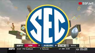 Around the SEC CFB Revamped Week 2 Sim Part 2 ft Arkansas Alabama Georgia and more [upl. by Acinorej]