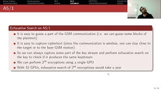 A51 Cipher and Eavesdropping 2G Communications [upl. by Suiravat]