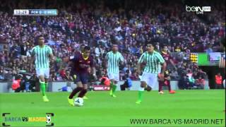 Alexis Sanchez FC Barcelona vs Betis 05 04 2014 [upl. by Bibah]