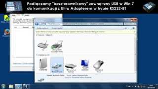 Jak podpiąć zewnętrzny Bluetooth w Windows 7 [upl. by Vtarj]