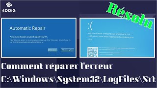 Comment réparer Windows System32 Logfiles Srt Srttrail Txt [upl. by Lowson]