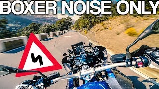 A Quickshifter BMW R 1200 GS on Andalusian roads Toro Adventure [upl. by Celine]