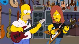 Homer Simpson play bass [upl. by Lubin799]