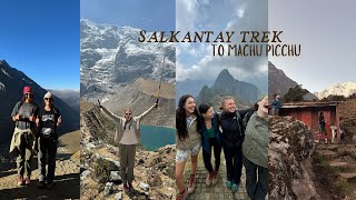 hiking 46 miles to Machu Picchu on the Salkantay Trek vlog [upl. by Lemej]