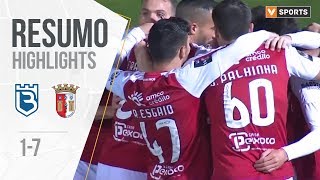 Highlights  Resumo Belenenses 17 SC Braga Liga 1920 15 [upl. by Eatnoid]