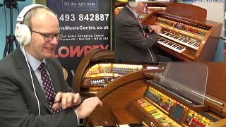 Lowrey Holiday Classic  home organ demo  EXPO 2022 [upl. by Partan]