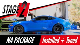 2018 Mustang Stage2 NA Package Adds 90hp [upl. by Hannis]