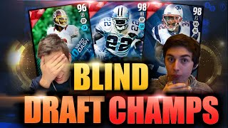 BEST DRAFT POSSIBLE BLIND DRAFT amp PLAY MADDEN 16 DRAFT CHAMPIONS vs LOSTNUNBOUND [upl. by Alvinia]