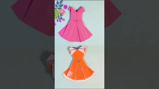 Origami Paper Dress Crafting Elegance from a Single Sheet [upl. by Alten]